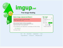 Tablet Screenshot of imgup.net